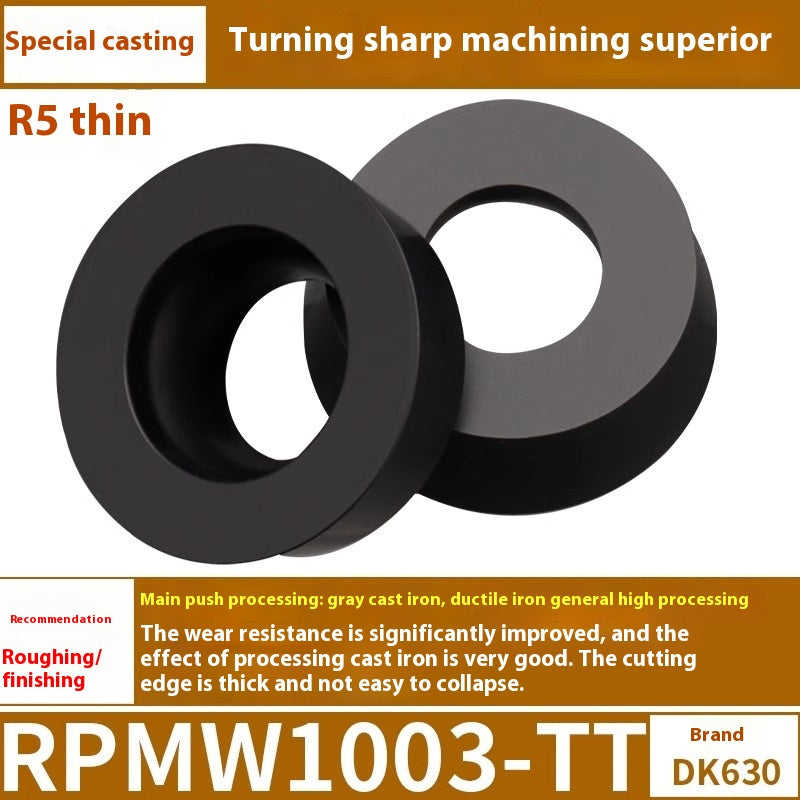 6009 CNC milling inserts RPMW carbide R5 machining center R4 milling machine R6 milling inserts RPMT round cutter grain cutting tools Shandong Denso Pricision Tools Co.,Ltd.